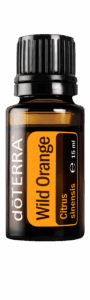 Olejek dōTERRA Wild Orange 15ml buteleczka z pomarańczową etykietą